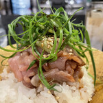 Japanese Soba Noodles 蔦 - 「A5黒毛和牛わさびご飯」800円