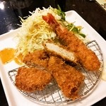 とんかつ きのした - 海老・ヒレかつ