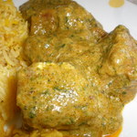 ザイカ・カレーハウス - ほうれん草とマトンのカレー（マトンサグ）