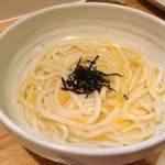 うどん処 おはな - 釜玉うどん