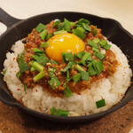 トンテキ食堂8 - ミニキーマカレーライス(550円)