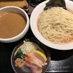 鴨出汁中華蕎麦 麺屋yoshiki - 鴨と蟹の味噌つけ麺2