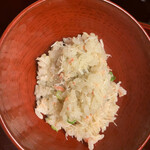 日本料理 銭屋 - カニ飯