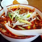 華香苑 - 選べるミニラーメン。四川麻辣麺で。