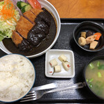 なかうらわ食堂 - デミグラスソース豚カツ定食