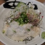 神田 日本酒バル 酒趣 - 炙りしめ鯖丼