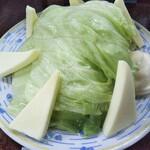 鶴亀 - チーズレタス 300円(税込)(2020年11月30日撮影)