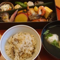 鉢の木 新館 - 秋の焼き魚膳
