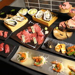 恵比寿焼肉寿司 別邸 - 絶品コース