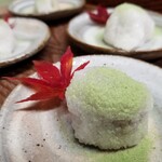 Takasegawa Maki - 道明寺と和栗の饅頭