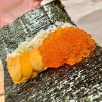 すし 良月 - 2020.11.  いくら海胆巻き