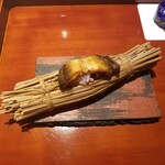 銀座 しのはら - 穴子 栗 銀杏 飯蒸し