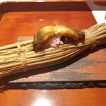 銀座 しのはら - 穴子 栗 銀杏 飯蒸し