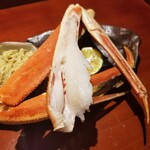 銀座 しのはら - 松葉蟹(コース外)