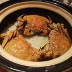 銀座 しのはら - 上海蟹ご飯