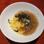 銀座 しのはら - フカヒレ餡かけ