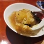 銀座 しのはら - フカヒレ餡かけ