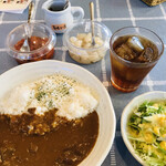 カレーハウス田園 - 和牛カレーランチ＝１０７８円 税込