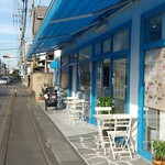 石窯ピザ&焙煎珈琲 湘南福猫 - お店軒先