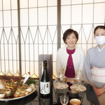 名古屋 浅田 - 祝い皿と黒龍「しずく」