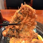 酒肴 新屋敷 - アジフライリフト