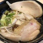 麺屋一燈 - 地鶏そば〜新得地鶏(醤油)＋小ライス