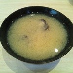 鮨　ひらやま - 蜆の味噌汁