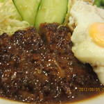 まつふじ - 刻みキャベツも新鮮です