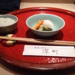 てんぷら 深町 - 香の物