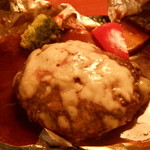 銀座キャンドル - チーズハンバーグ