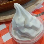 麺＆食堂 ぬーじボンボン ニュータイプ - ランチサービスの「ミニソフトクリーム」