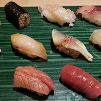 吉祥寺 鮨 栞庵 やましろ - 特上にぎり。可もなく不可もなく。このお値段だったら他に行くかな？