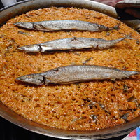 TexturA - ービスで パエリア、気仙沼サンマを使用