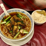 中国料理 小花 - 季節限定の鮮蠔湯麺1100円税込