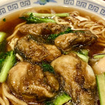 中国料理 小花 - 下味の付いた牡蠣唐揚げ