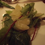 ビストロ・ラ・クッチーナ - これまたお初「高知産ブンタンのサラダ」