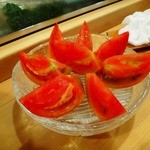 Sakanaya makoto - 富士見台の朝取れトマト