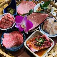 焼肉の龍園 小倉本店 - 花籠御膳・極（肉）