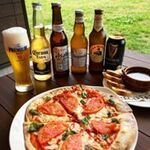 pathisuri-andoitariansakabarironderu - カリカリな手作りピザ生地はビールに合う合う！