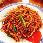 香港麺 新記 - 醤油王炒麺