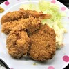 和食 伊豆屋 - 201203木　神奈川　和食伊豆屋　Aセットエビフライ、コロッケ、イカフライ、から揚げ