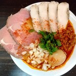 麺屋 満開 - 垂直方向から