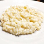 Grana Padano cheese risotto