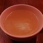 Iru kyanti - セットのスープ