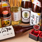 Matsuriya Yumekichi - 料理にあう、焼酎や日本酒を数多くご用意。