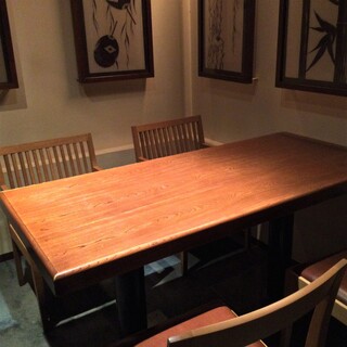 個室（テーブル）