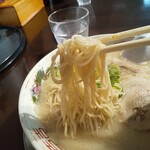 ラーメン 屋台骨 分店 - 細麺ストレート