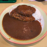 カレーハウス五番館 - ハンバーグカレー 750円 (20年11月)