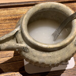 日本橋 蕎ノ字 - ☆蕎麦湯は濃厚トロトロ。