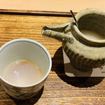 日本橋 蕎ノ字 - ☆蕎麦つゆを足して、そば湯を注いで〆る。